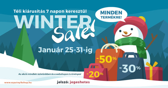 Winter Sale- Szerezd be a téli kedvenceidet FÉLÁRON!