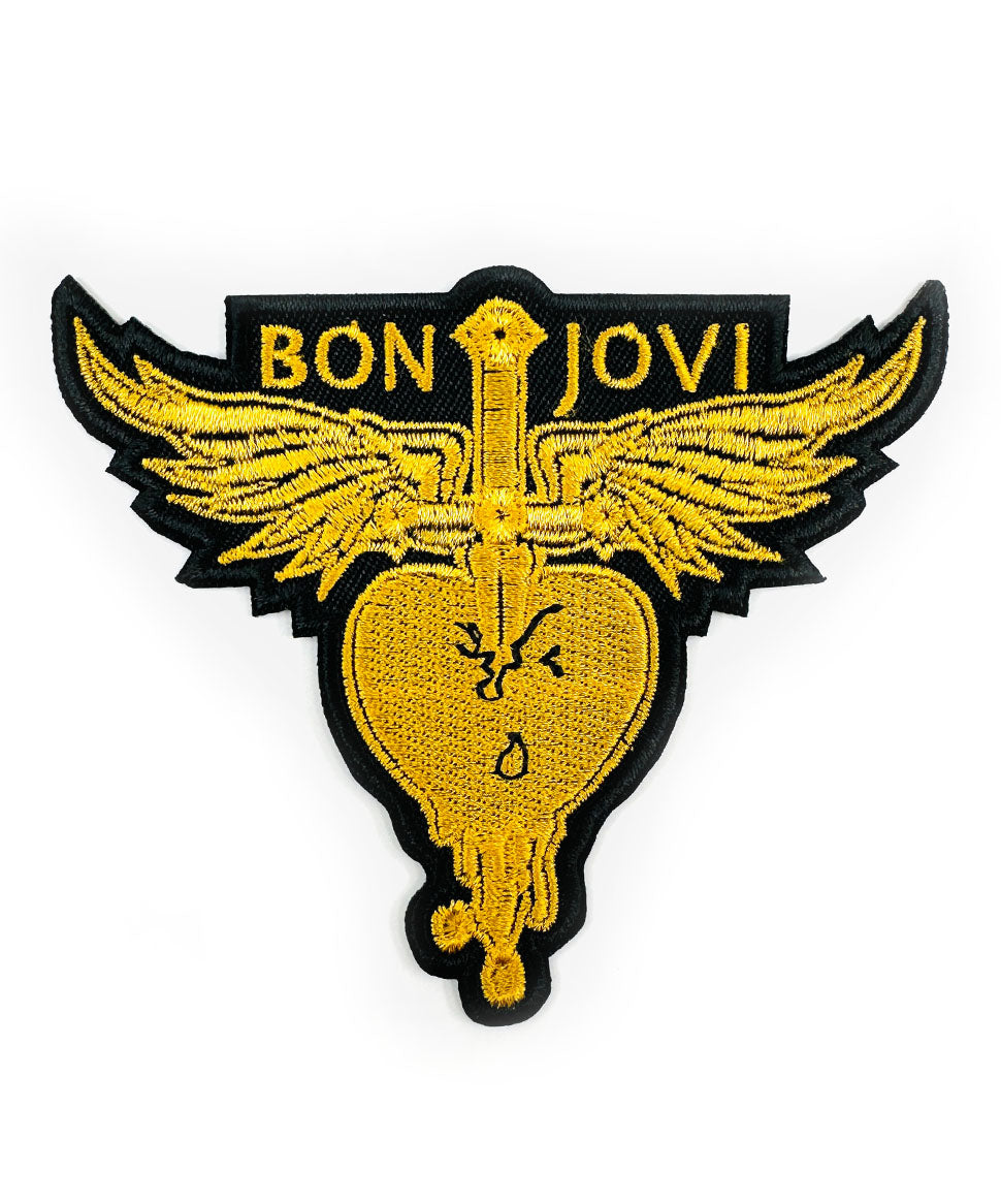 Felvarró - Bon Jovi Heart Felvarró - Bon Jovi Heart