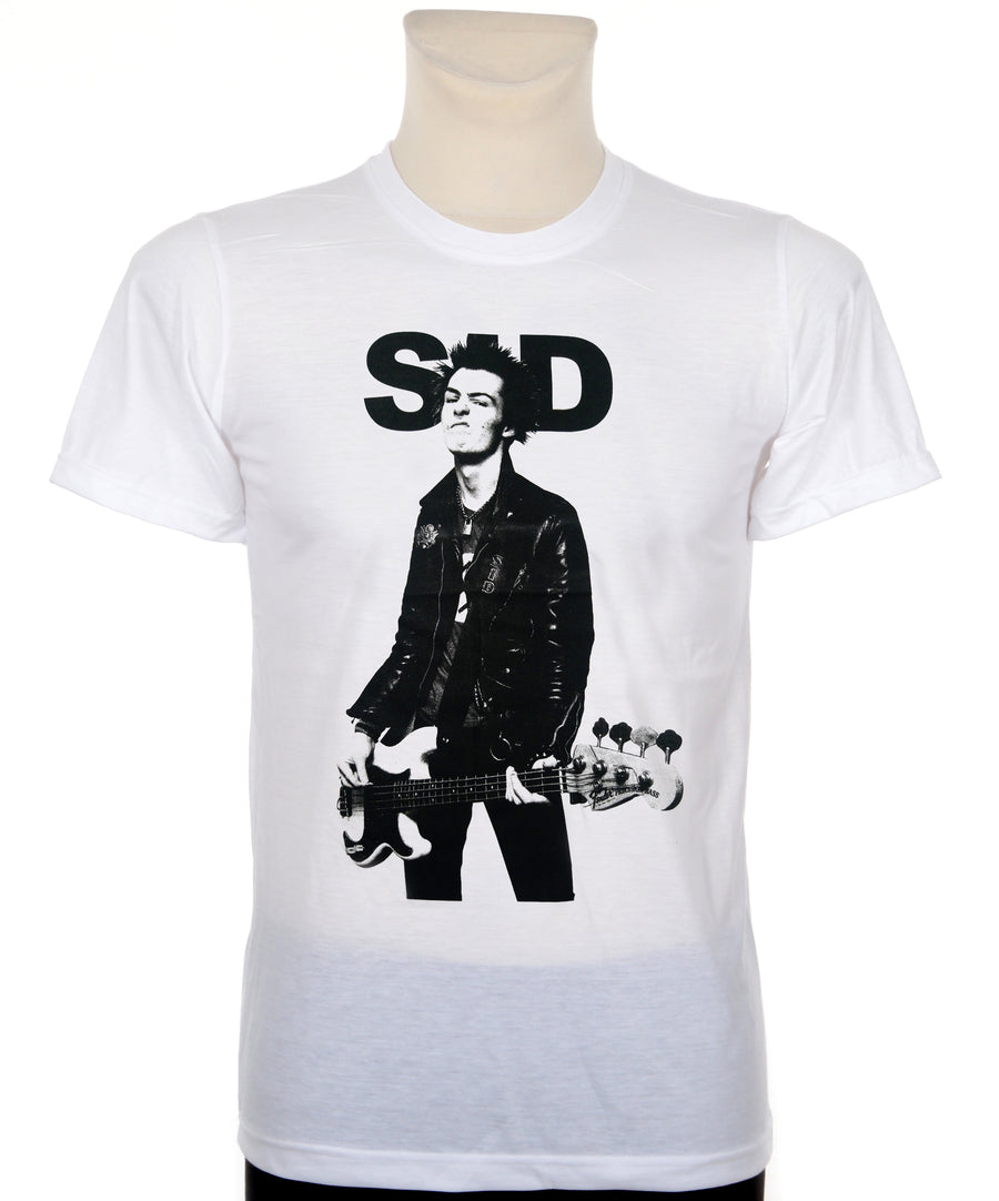Sid Vicious mintás férfi póló