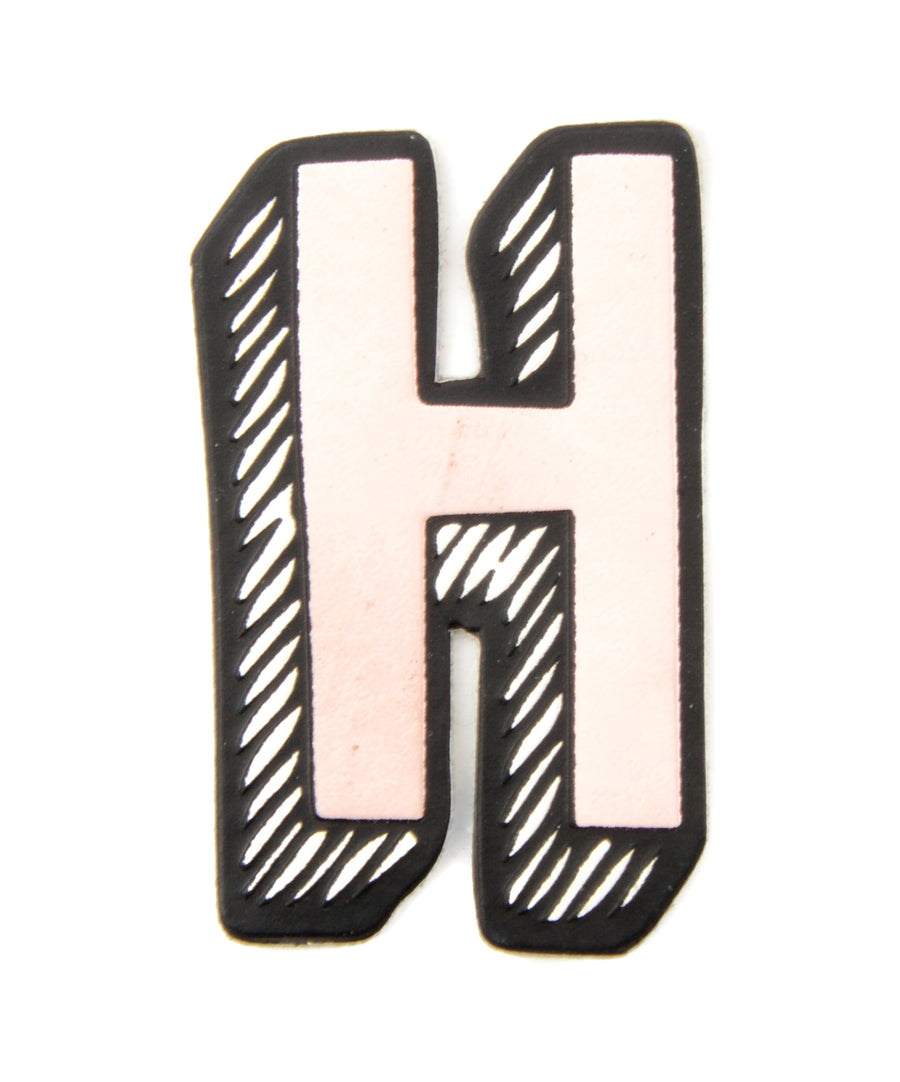 H betű alakú matrica