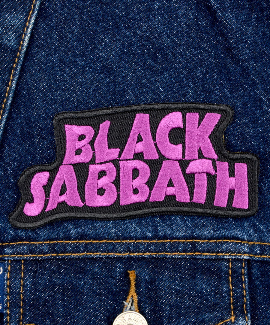 Black Sabbath mintájú hímzett felvarró