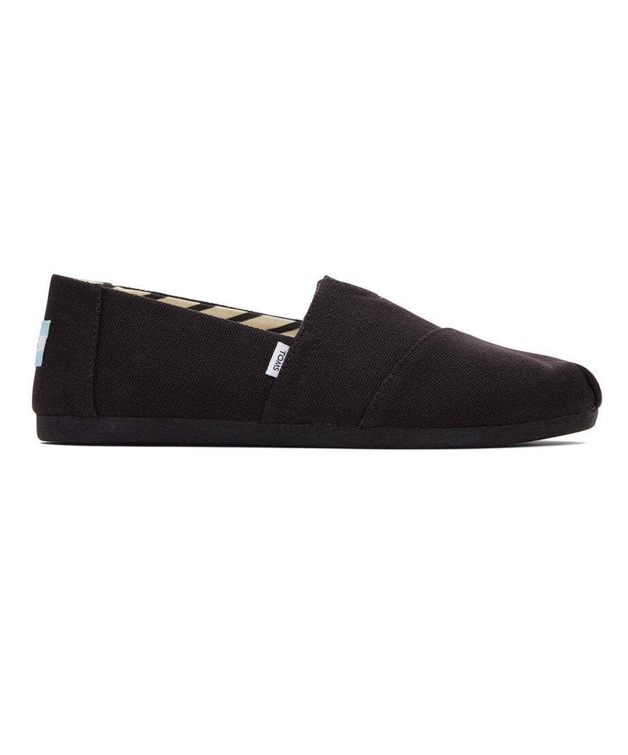 TOMS Recycled Cotton Canvas - Black/Black
