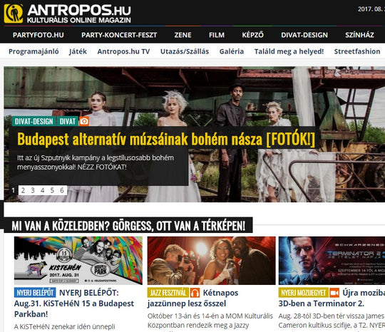 antropos.hu - Budapest alternatív múzsáinak bohém násza
