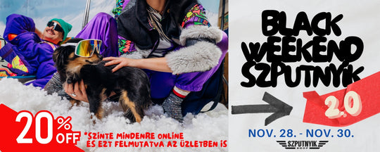 ⚡️Black Weekend 2.0 - 20% kedvezmény már a boltban is!⚡️