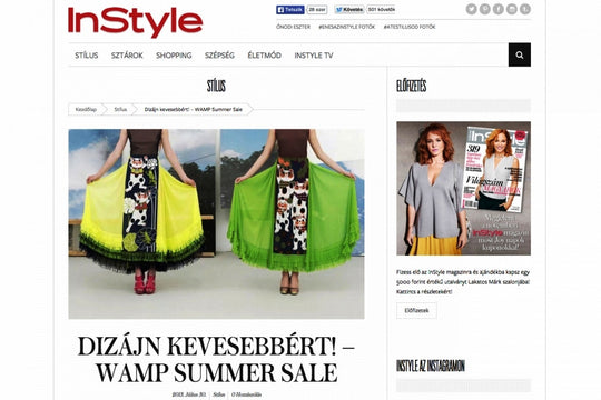InStyle.hu - Design kevesebbért! WAMP Summer Sale