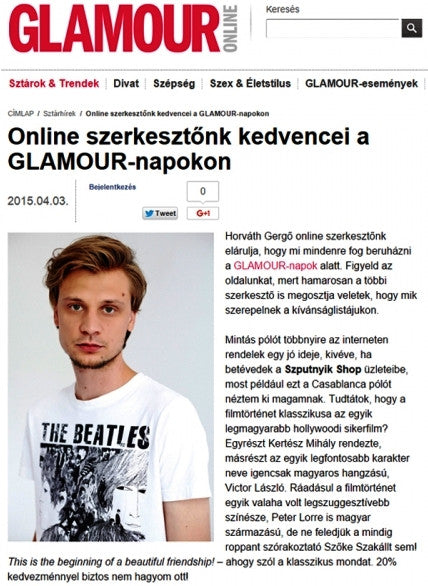 Glamouronline.hu - Online szerkesztőnk kedvencei