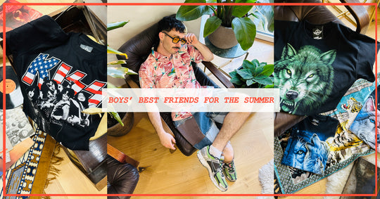 Boys' best friends for the summer