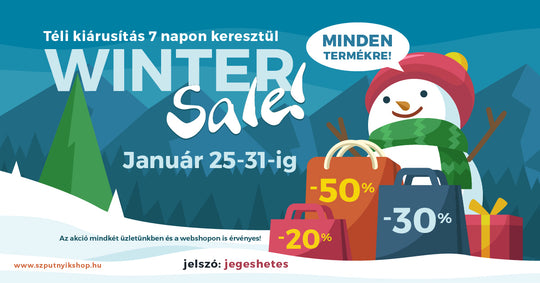 Winter Sale - 30% kedvezmény téli alapdarabokra és vintage különlegességekre!