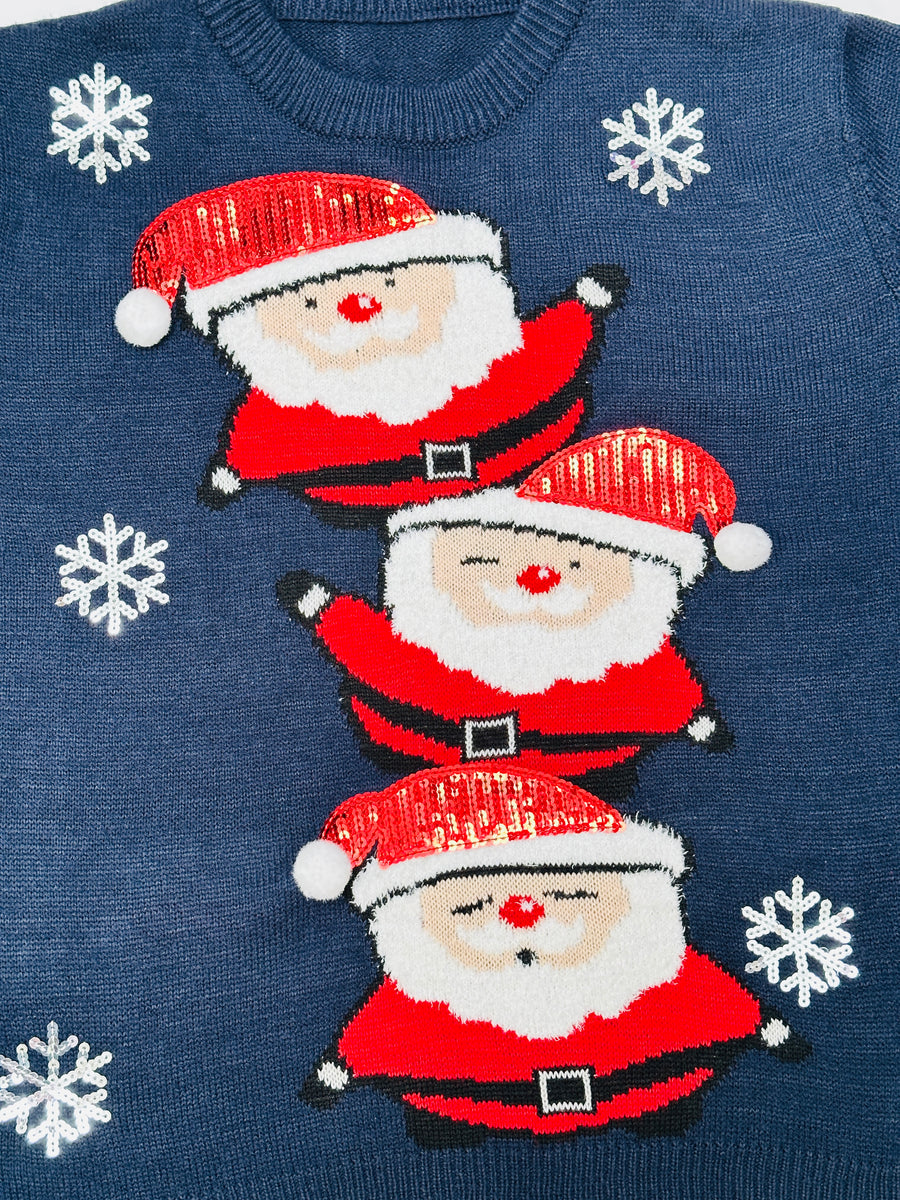 Ez a pulóver, egy használt darab a Szputnyik Shop gondosan válogatott vintage kollekciójából, amely már őrzi a karácsony varázslatos hangulatát. Ajándékozd meg a bolygót azzal, hogy idén egy preloved darabot vásárolsz!