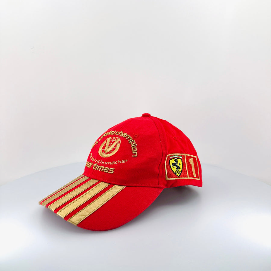 Vintage baseball sapka - Michael Schumacher World Champion Cap | Ferrari