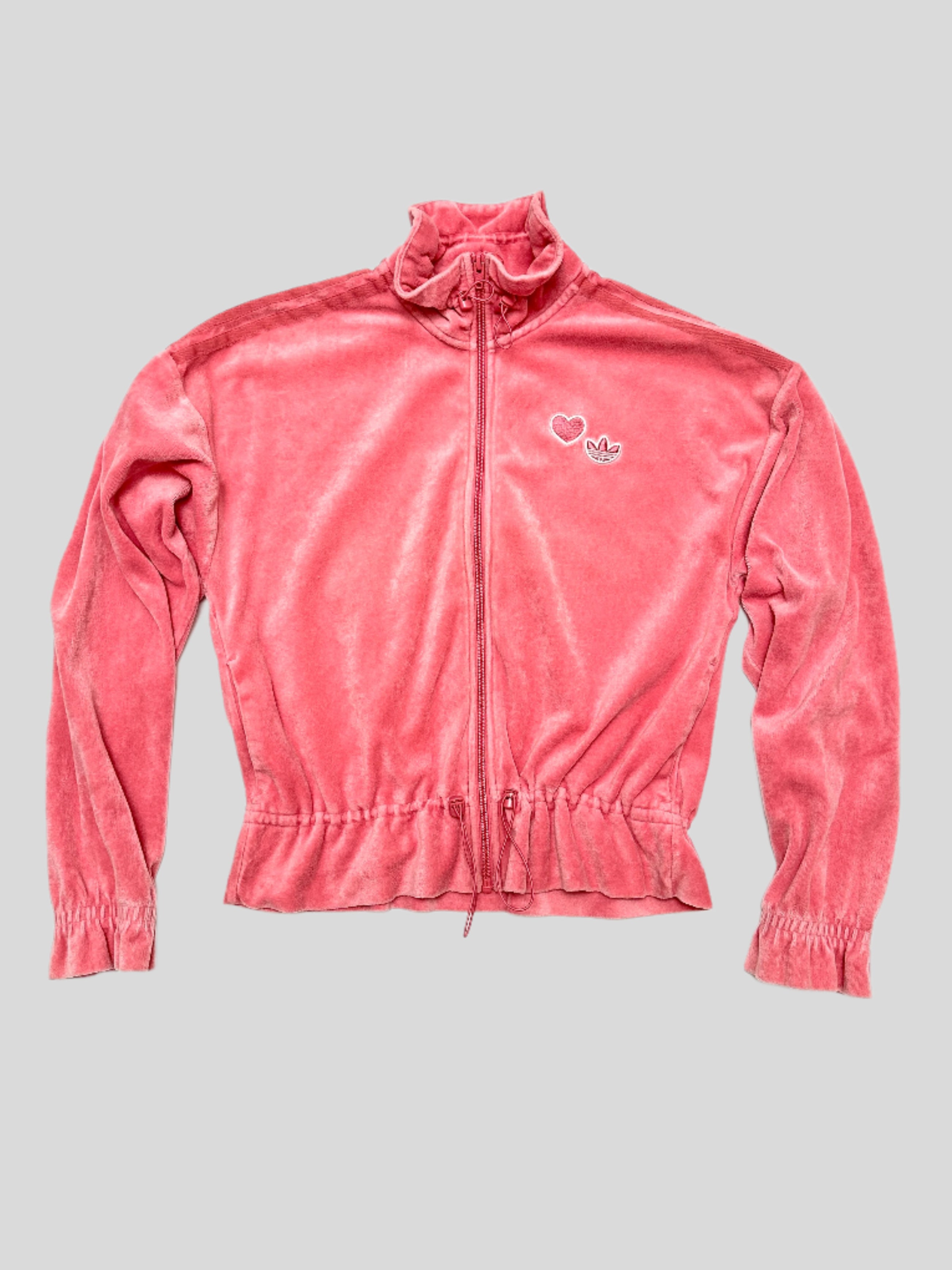 Vintage melegítőfelső - Adidas | bársony púder Vintage melegítőfelső - Adidas | bársony púder