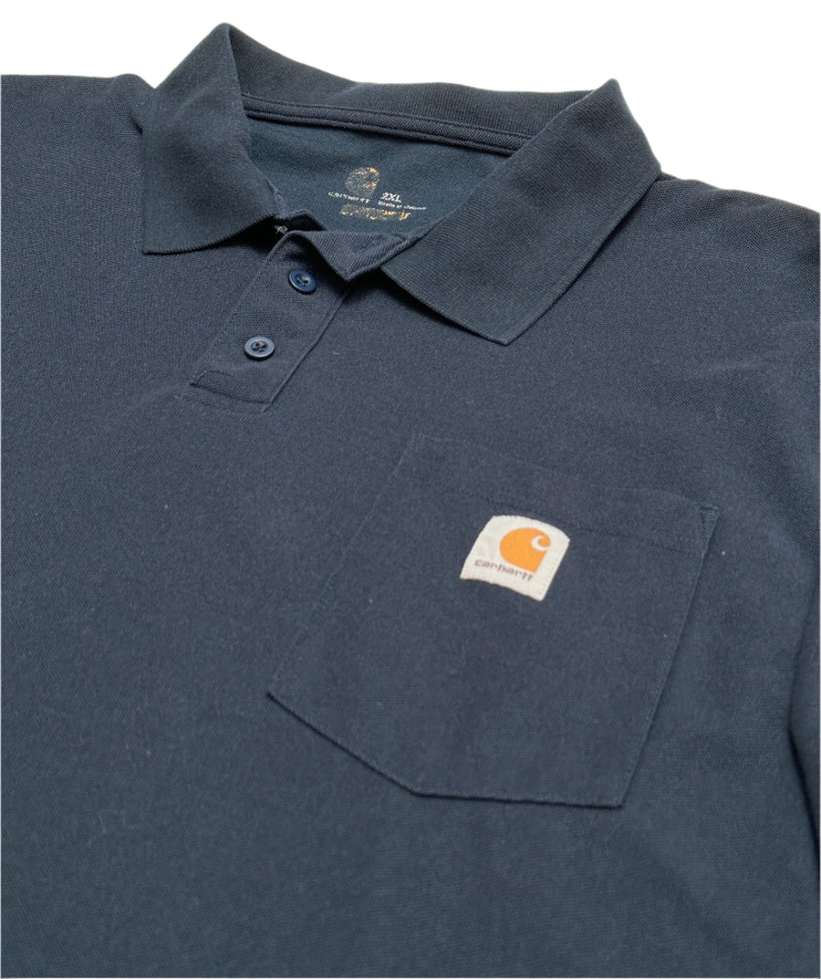 Vintage galléros póló - Carhartt | kék