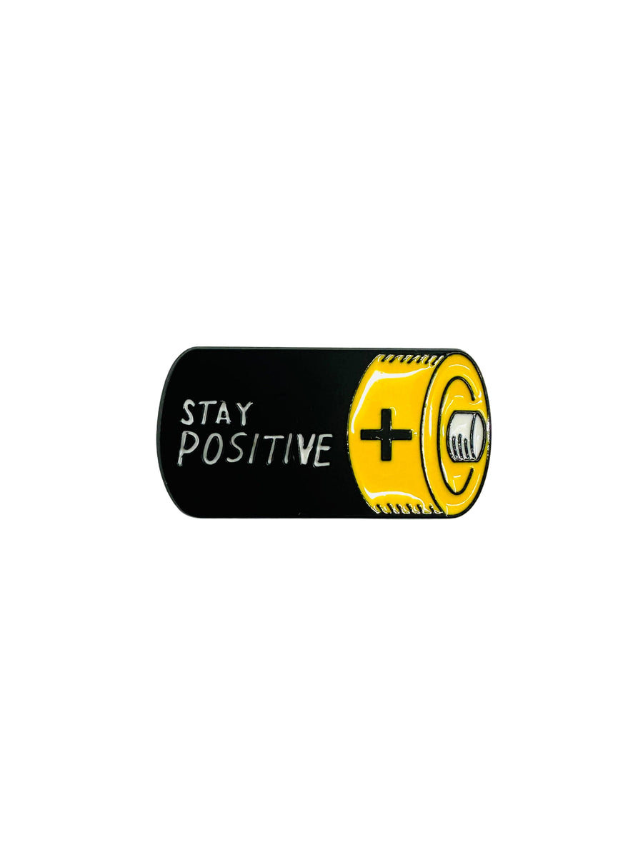 Kitűző - Stay Positive