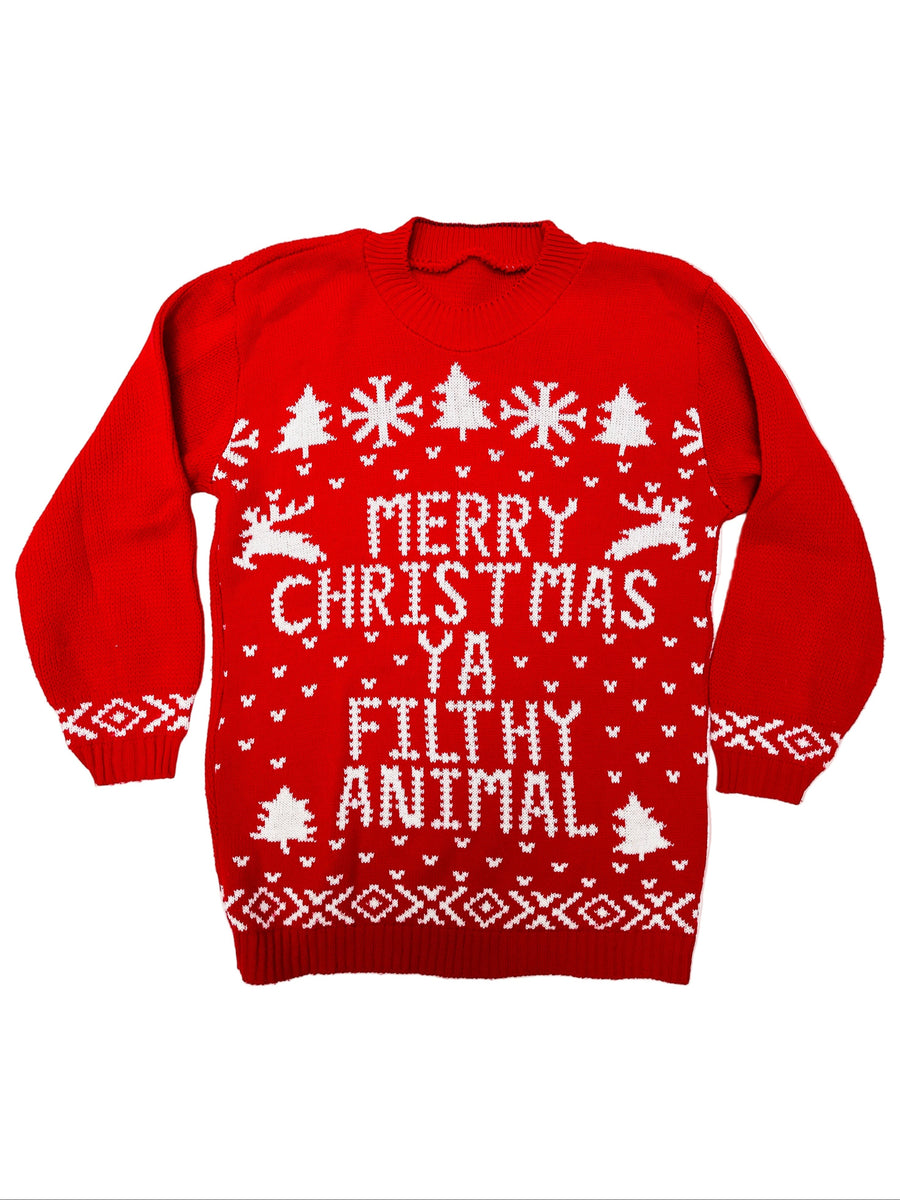 Ez a pulóver, egy használt darab a Szputnyik Shop gondosan válogatott vintage kollekciójából, amely már őrzi a karácsony varázslatos hangulatát. Ajándékozd meg a bolygót azzal, hogy idén egy preloved darabot vásárolsz!