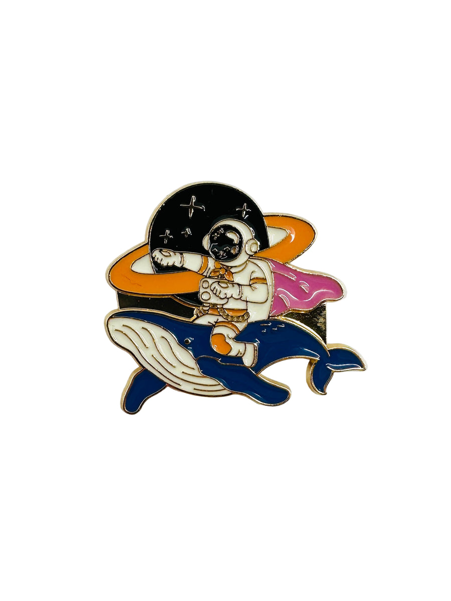 Pin - Whale Astronaut