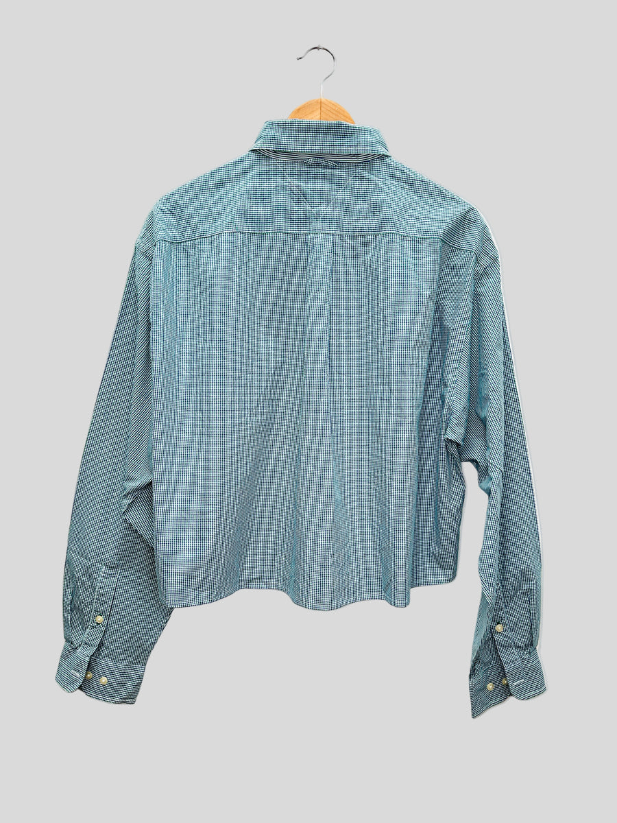 Vintage reworked ing - Kockás Crop II