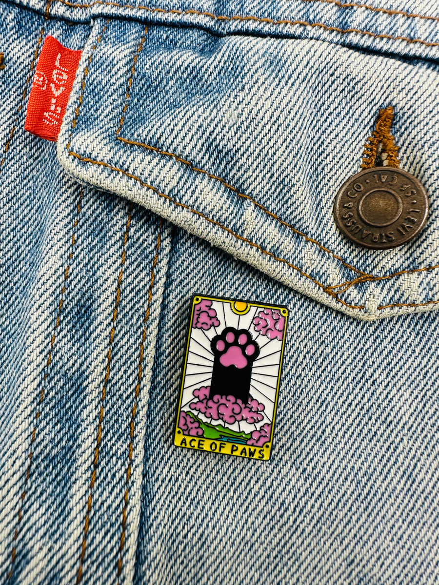 Kitűző - Macska Tarot | Ace of Paws