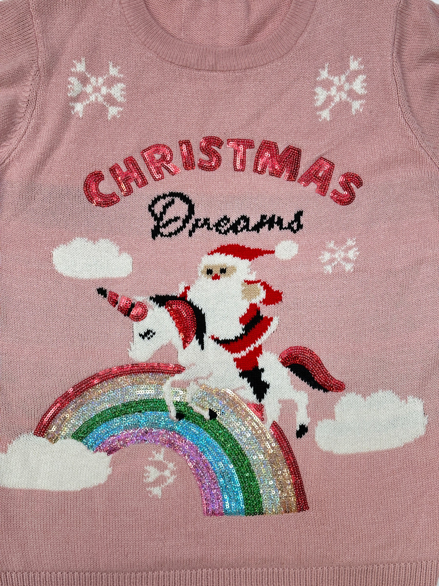 Ez a pulóver, egy használt darab a Szputnyik Shop gondosan válogatott vintage kollekciójából, amely már őrzi a karácsony varázslatos hangulatát. Ajándékozd meg a bolygót azzal, hogy idén egy preloved darabot vásárolsz!