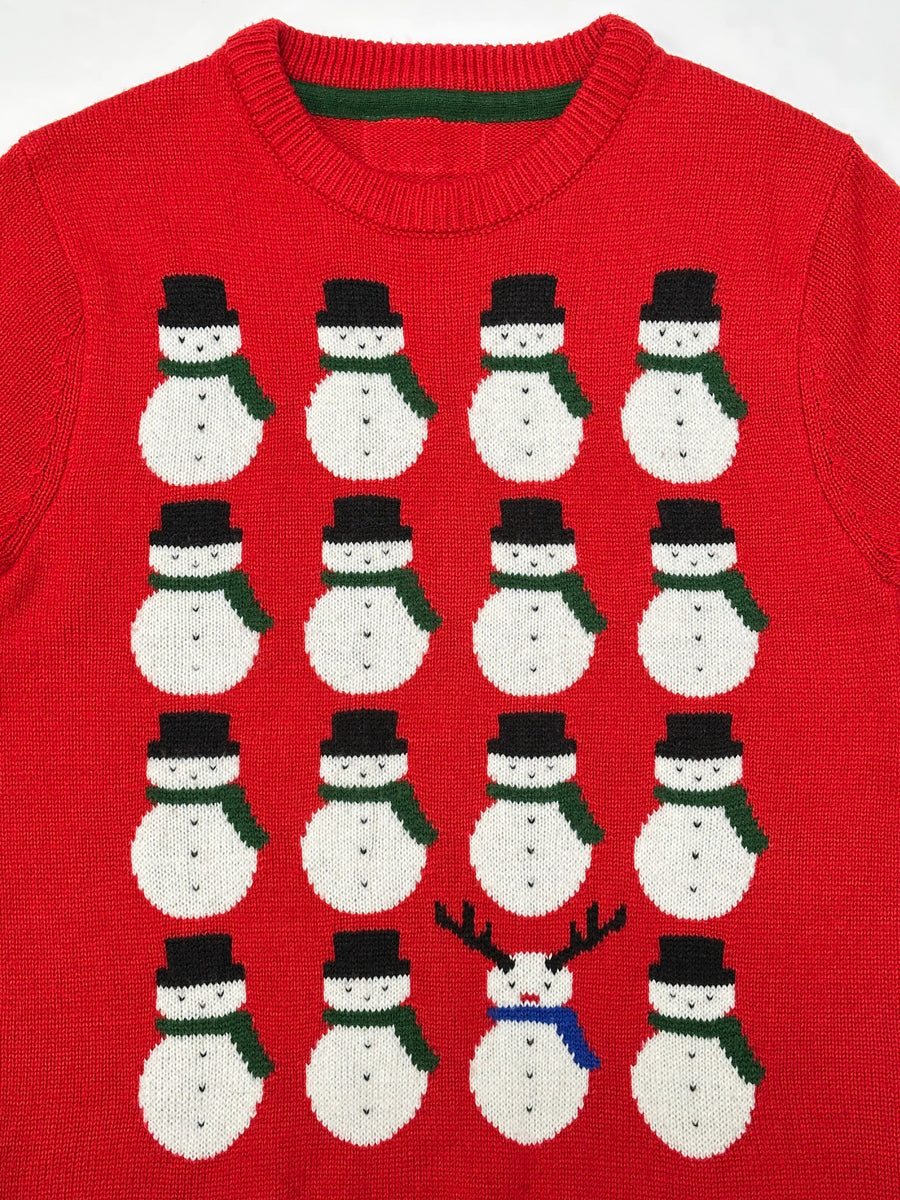 Ez a pulóver, egy használt darab a Szputnyik Shop gondosan válogatott vintage kollekciójából, amely már őrzi a karácsony varázslatos hangulatát. Ajándékozd meg a bolygót azzal, hogy idén egy preloved darabot vásárolsz!