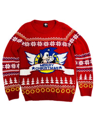 Vintage karácsonyi pulóver - Sonic Christmas Vintage karácsonyi pulóver - Sonic Christmas
