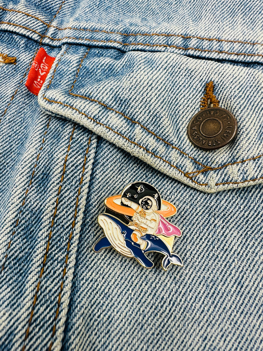 Pin - Whale Astronaut