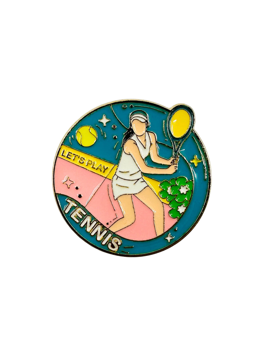 Kitűző - Tennis