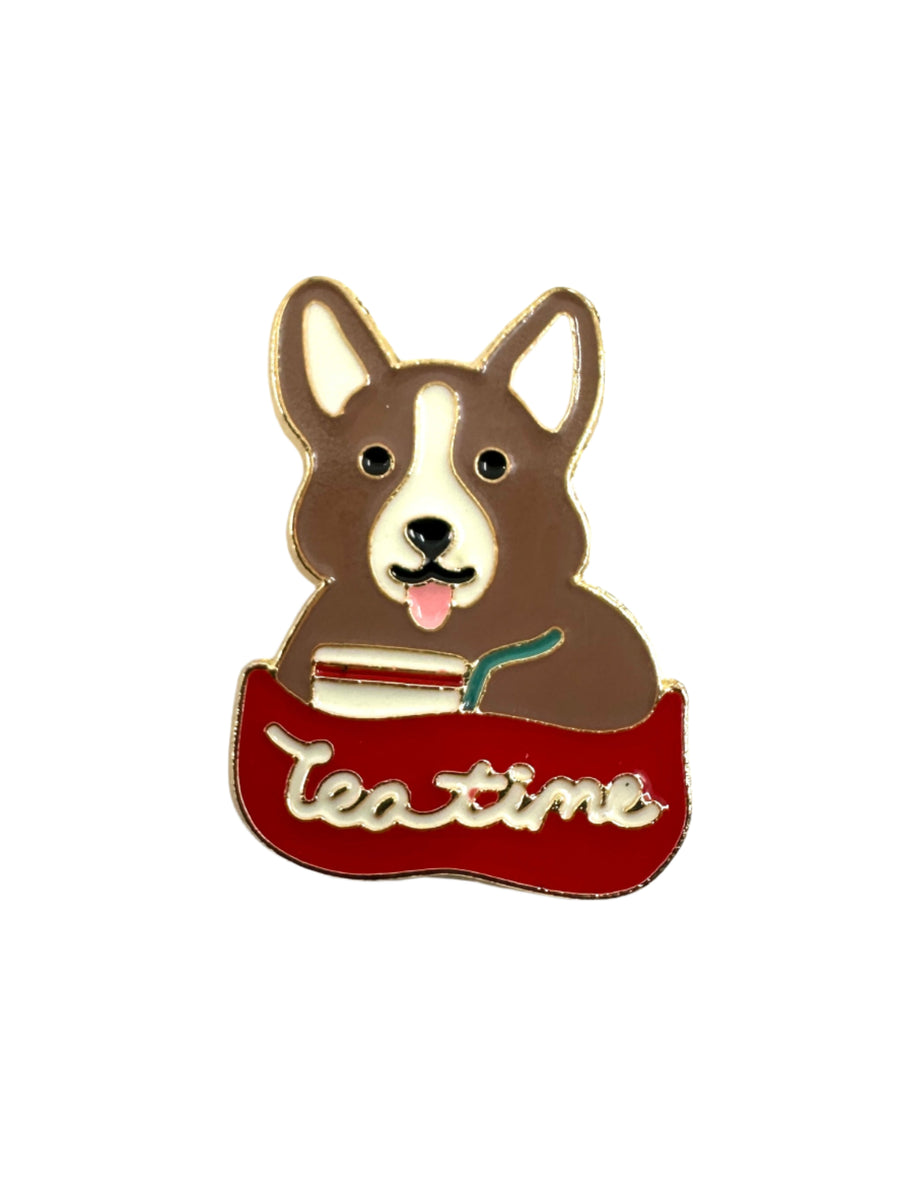 Pin - Tea time Corgi