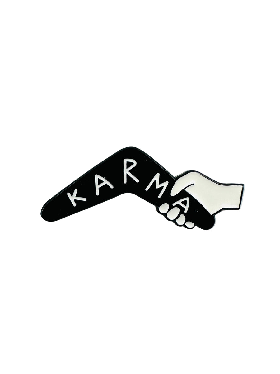 Kitűző - Karma