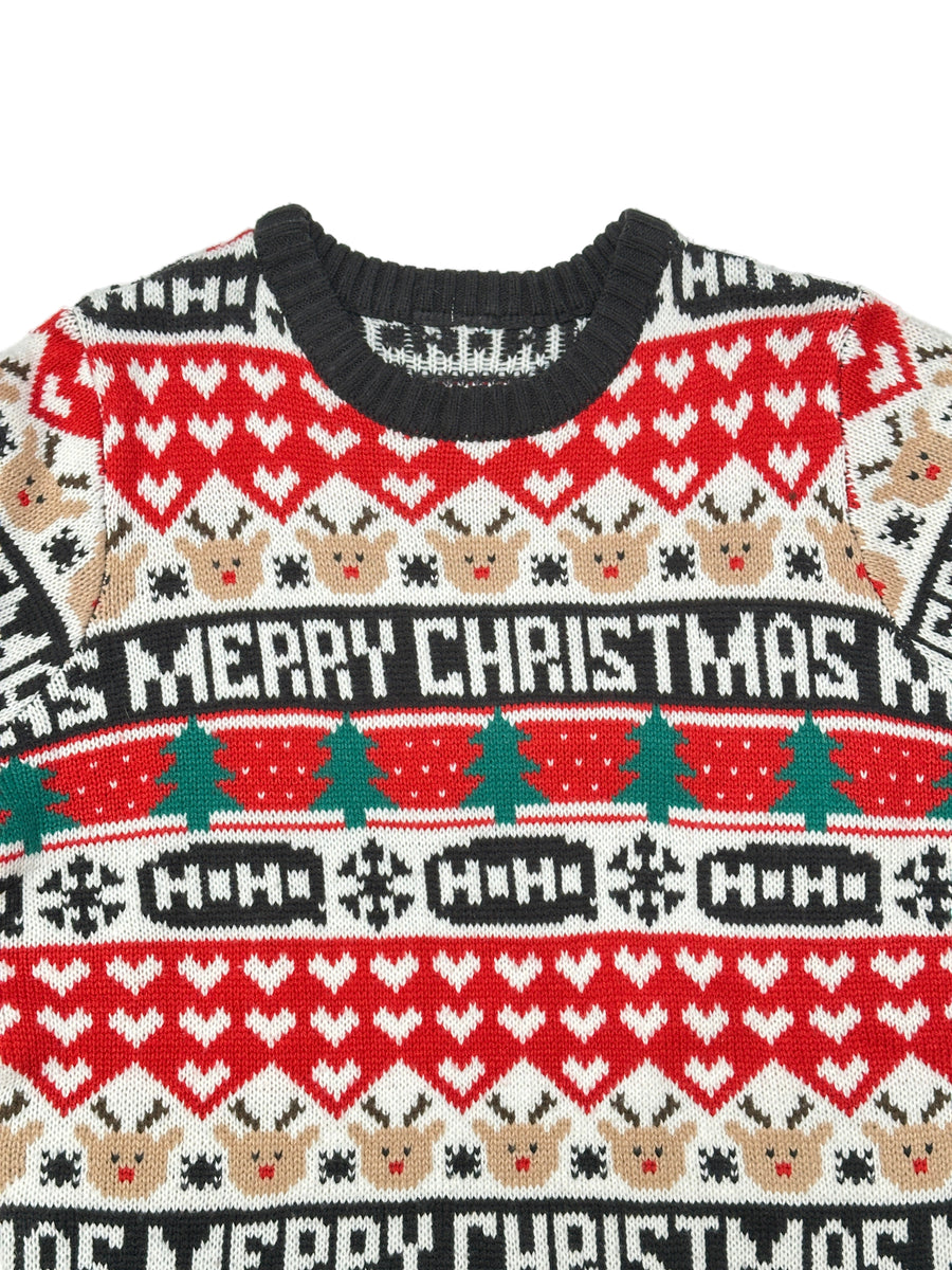 Ez a pulóver, egy használt darab a Szputnyik Shop gondosan válogatott vintage kollekciójából, amely már őrzi a karácsony varázslatos hangulatát. Ajándékozd meg a bolygót azzal, hogy idén egy preloved darabot vásárolsz!