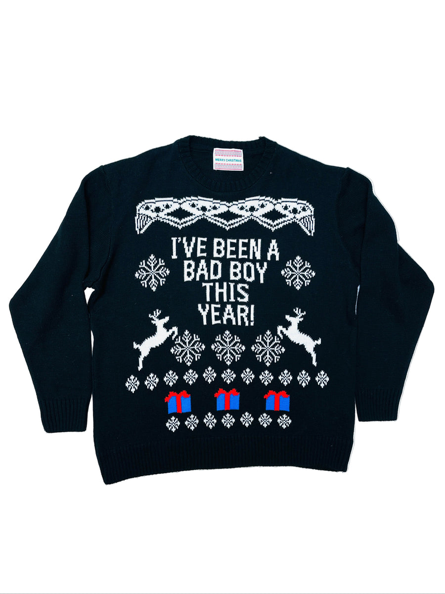 Ez a pulóver, egy használt darab a Szputnyik Shop gondosan válogatott vintage kollekciójából, amely már őrzi a karácsony varázslatos hangulatát. Ajándékozd meg a bolygót azzal, hogy idén egy preloved darabot vásárolsz!