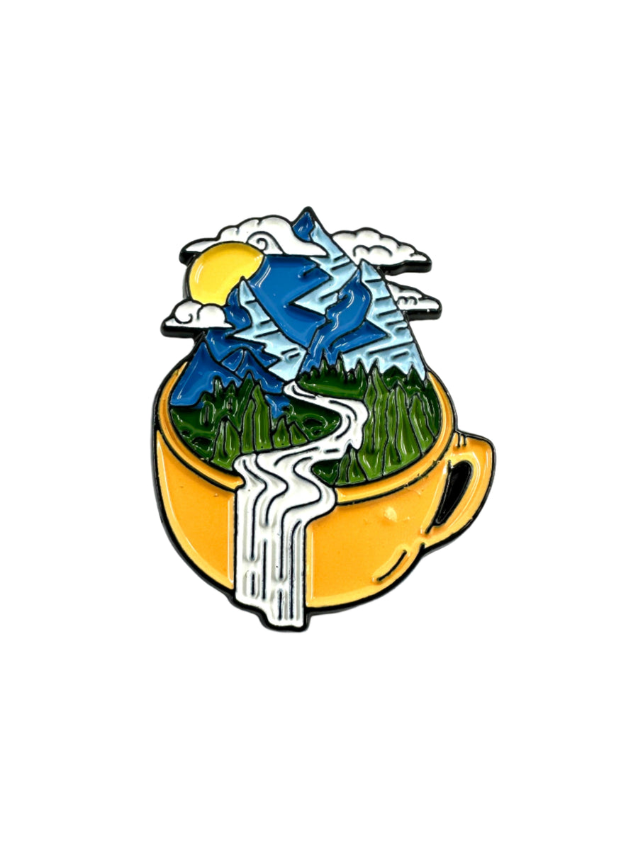 Pin - Cup waterfall