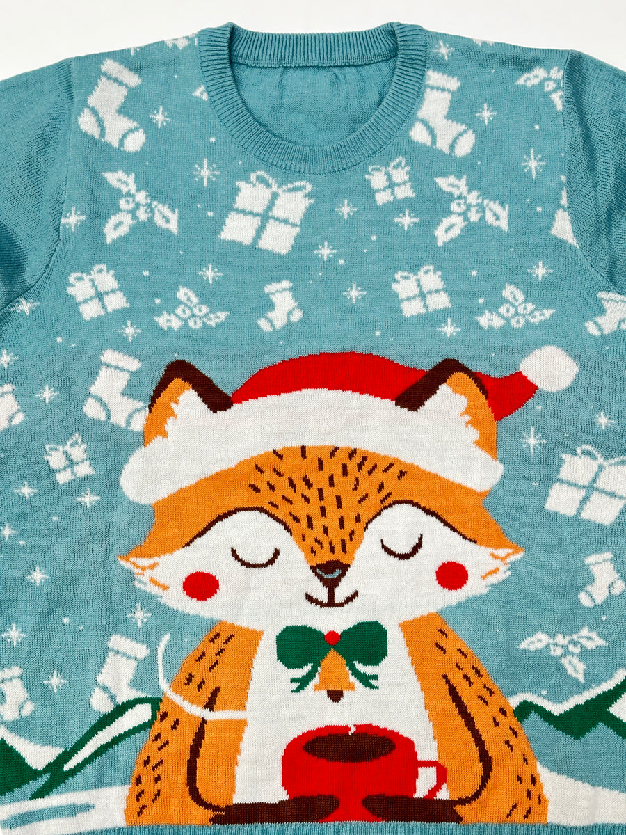 Ez a pulóver, egy használt darab a Szputnyik Shop gondosan válogatott vintage kollekciójából, amely már őrzi a karácsony varázslatos hangulatát. Ajándékozd meg a bolygót azzal, hogy idén egy preloved darabot vásárolsz!