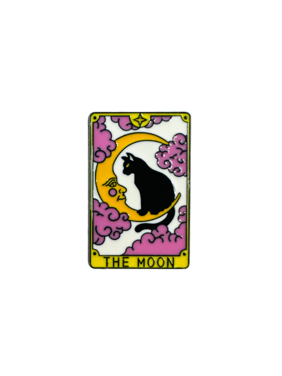 Kitűző - Macska Tarot | The Moon