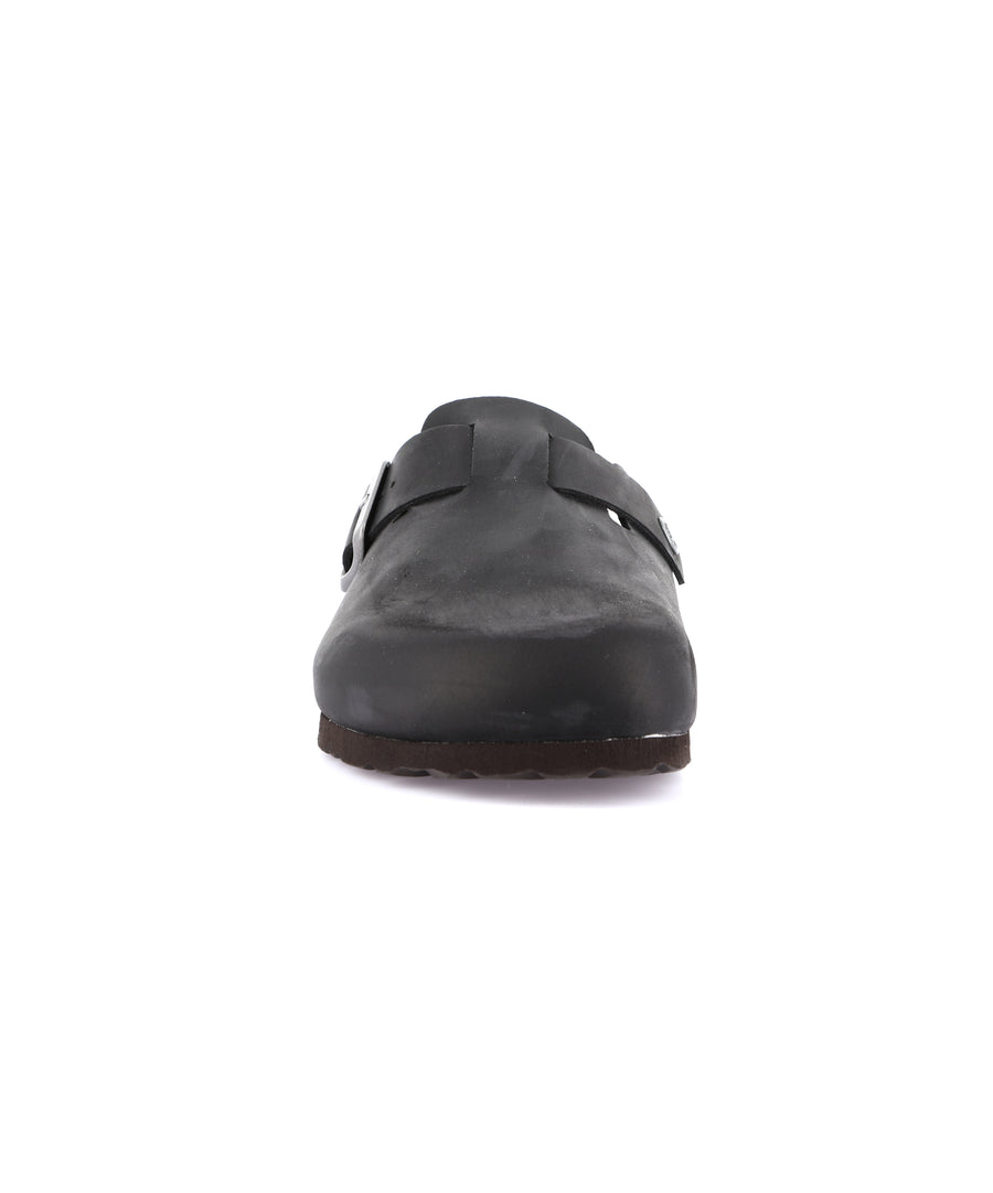 Grünland zárt orrú férfi papucs - Black