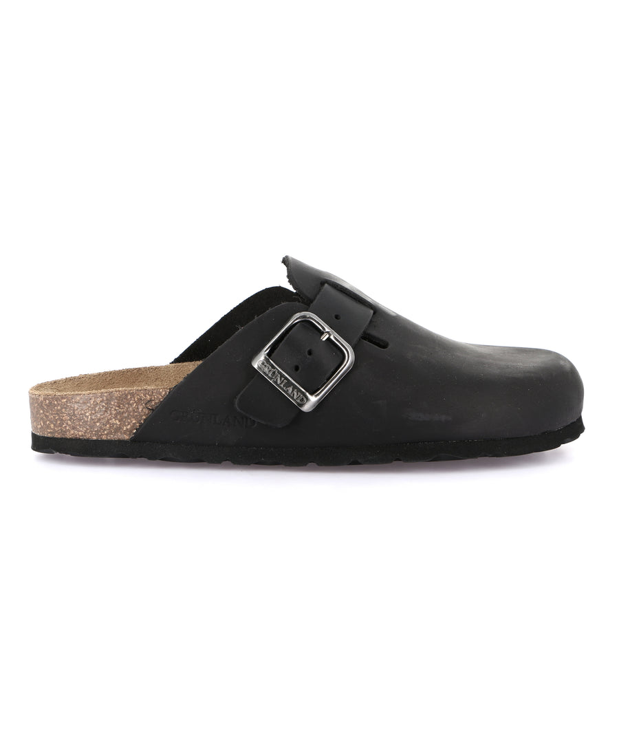Grünland closed-toe women's slippers - Black
