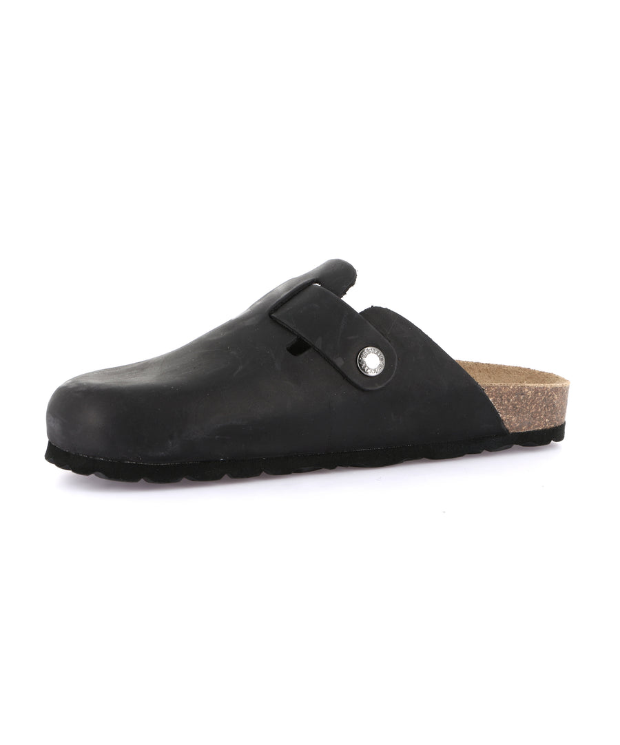 Grünland closed-toe women's slippers - Black