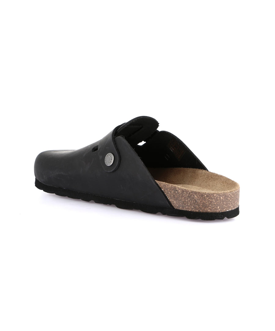 Grünland closed-toe women's slippers - Black