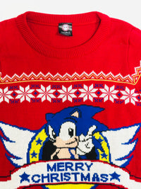Vintage karácsonyi pulóver - Sonic Christmas Vintage karácsonyi pulóver - Sonic Christmas