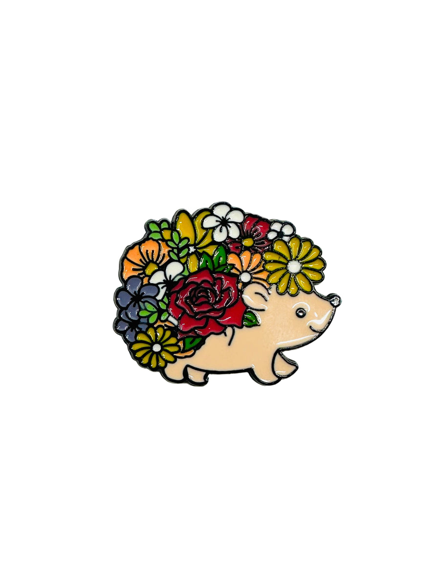 Pin - Blooming Hedgehog