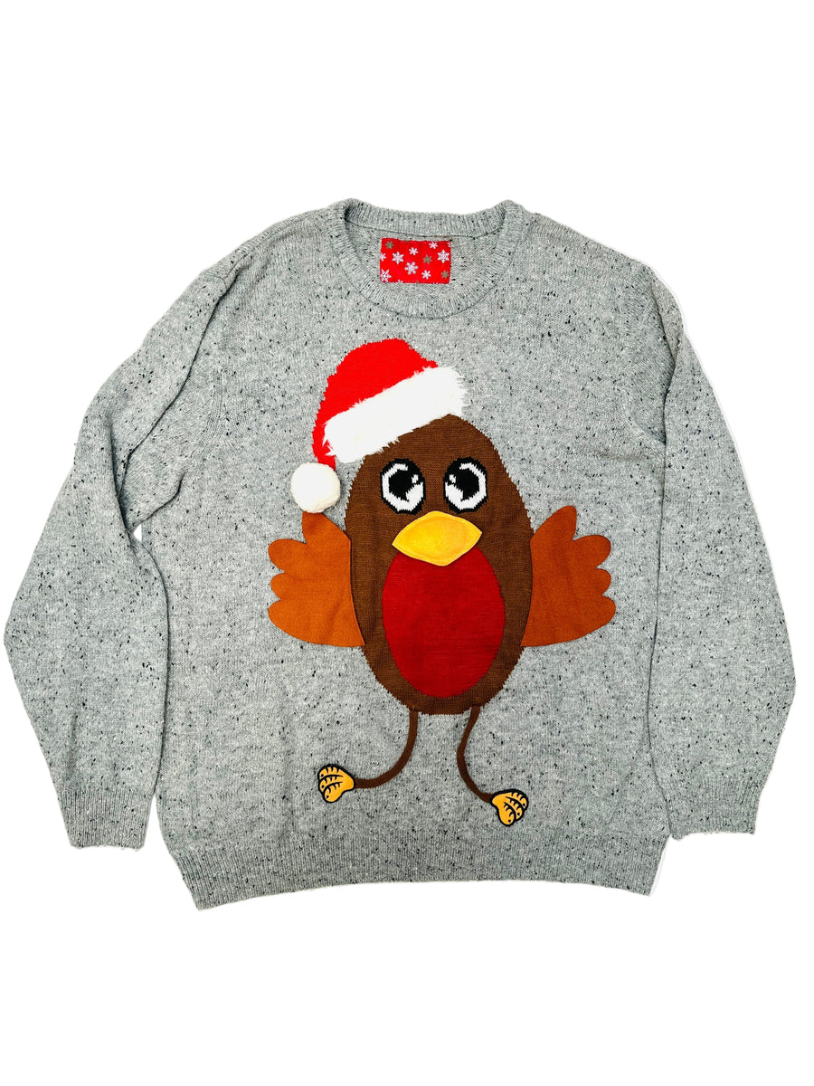 Ez a pulóver, egy használt darab a Szputnyik Shop gondosan válogatott vintage kollekciójából, amely már őrzi a karácsony varázslatos hangulatát. Ajándékozd meg a bolygót azzal, hogy idén egy preloved darabot vásárolsz!