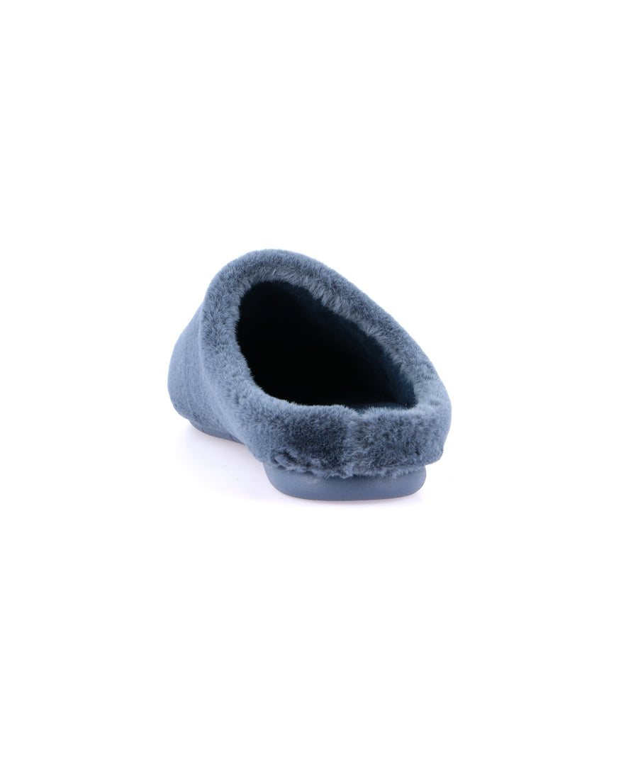 Grünland women's faux fur slippers - Jeans