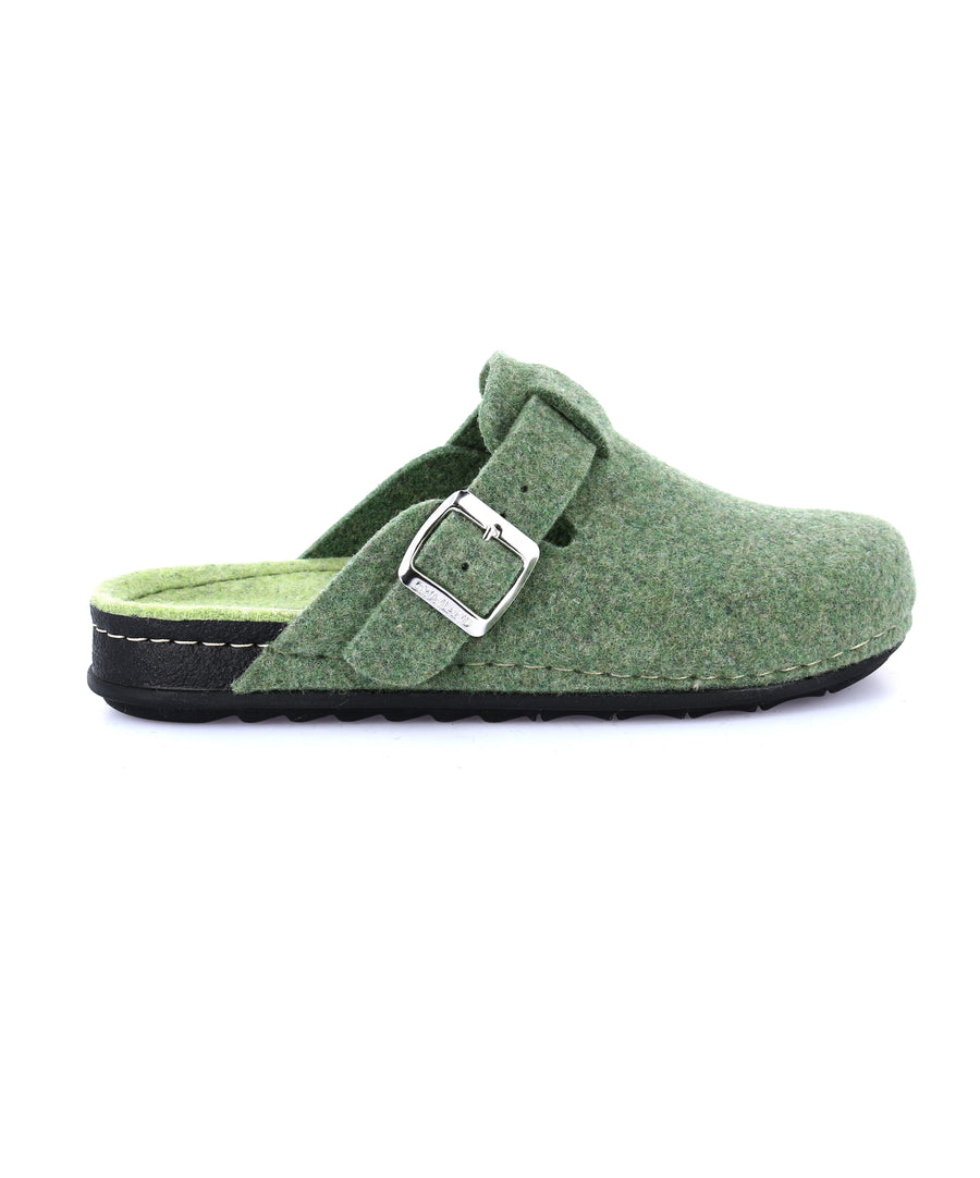 Grünland PILA women's slippers - Verde Mela