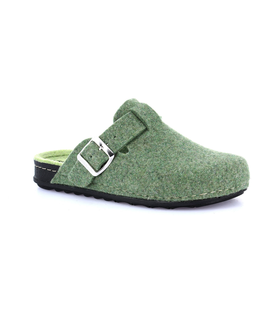 Grünland PILA women's slippers - Verde Mela