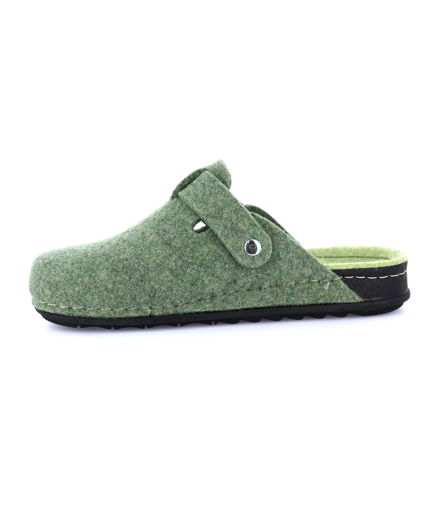 Grünland PILA women's slippers - Verde Mela
