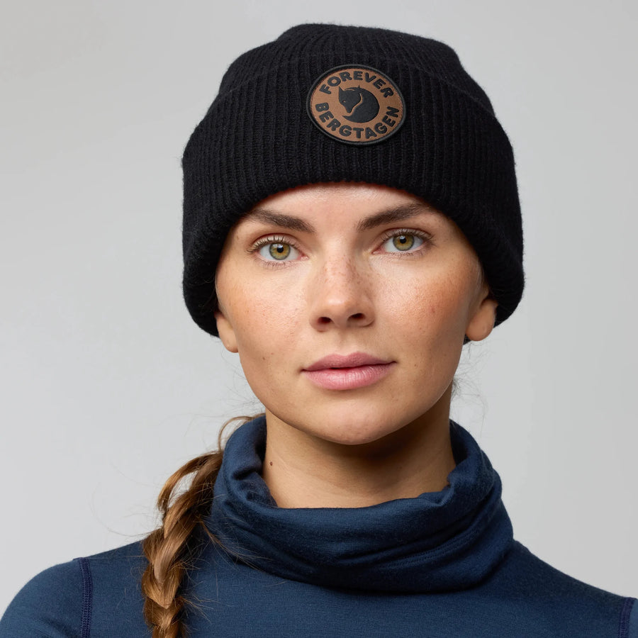 Fjallraven Bergtagen Wool Beanie - Chalk White