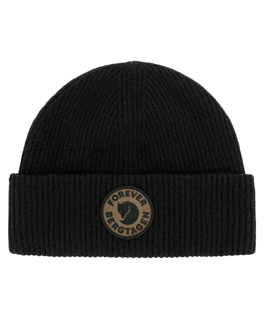 Fjallraven Bergtagen Wool Beanie - Black