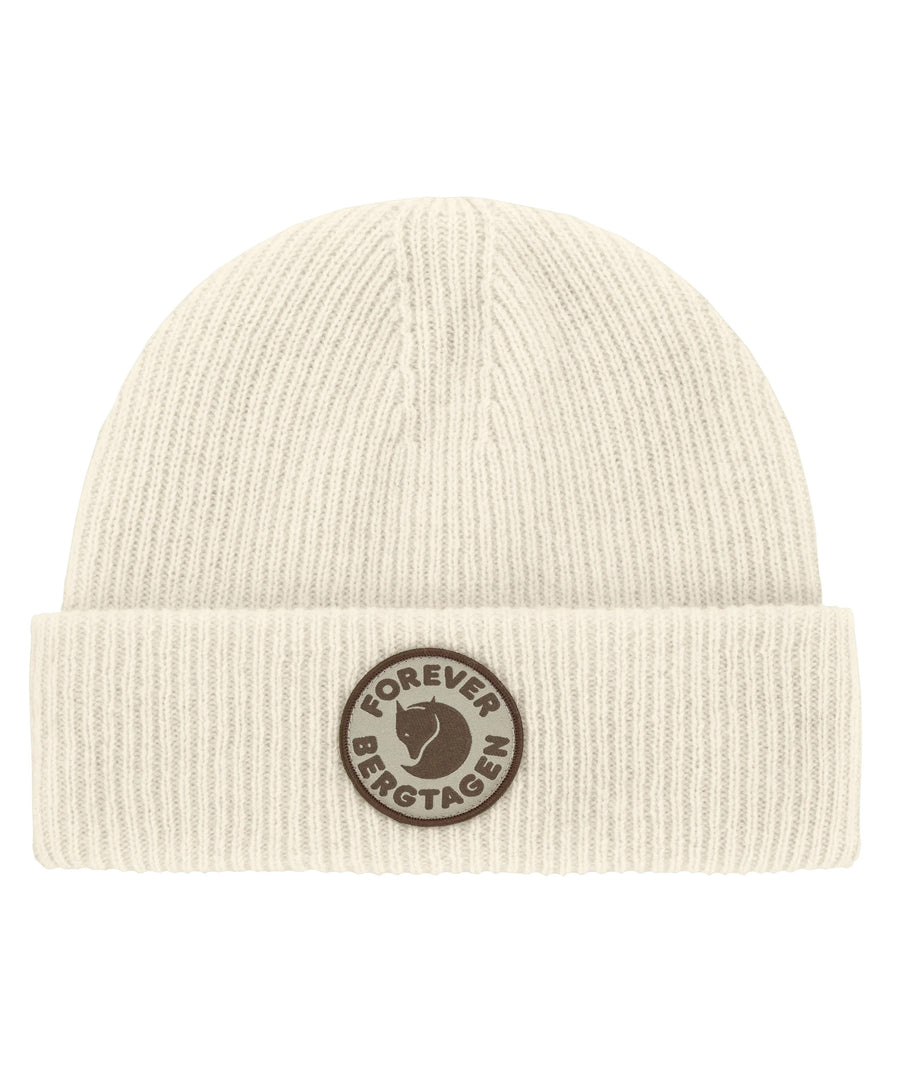 Fjallraven Bergtagen Wool Beanie - Chalk White