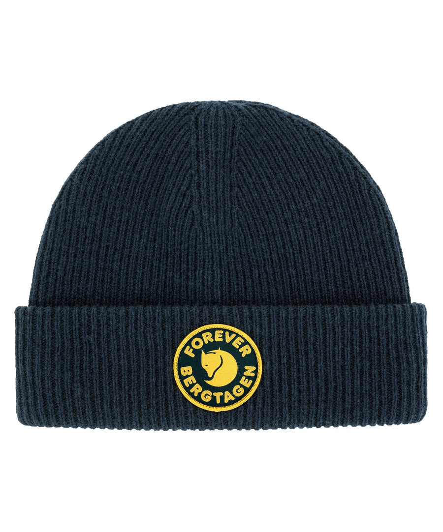 Fjallraven Bergtagen Wool Beanie - Dark Navy