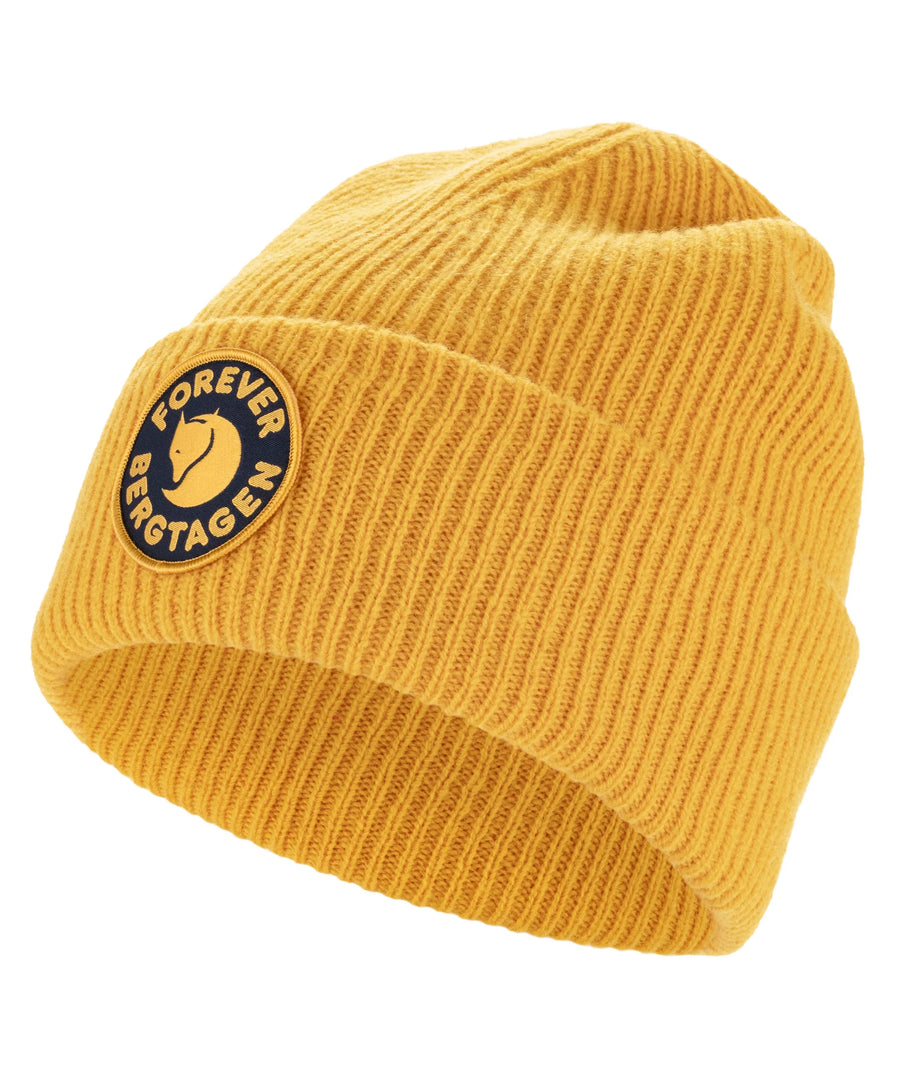 Fjallraven Bergtagen Wool Beanie - Mustard Yellow