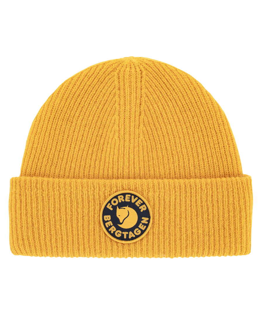 Fjallraven Bergtagen Wool Beanie - Mustard Yellow